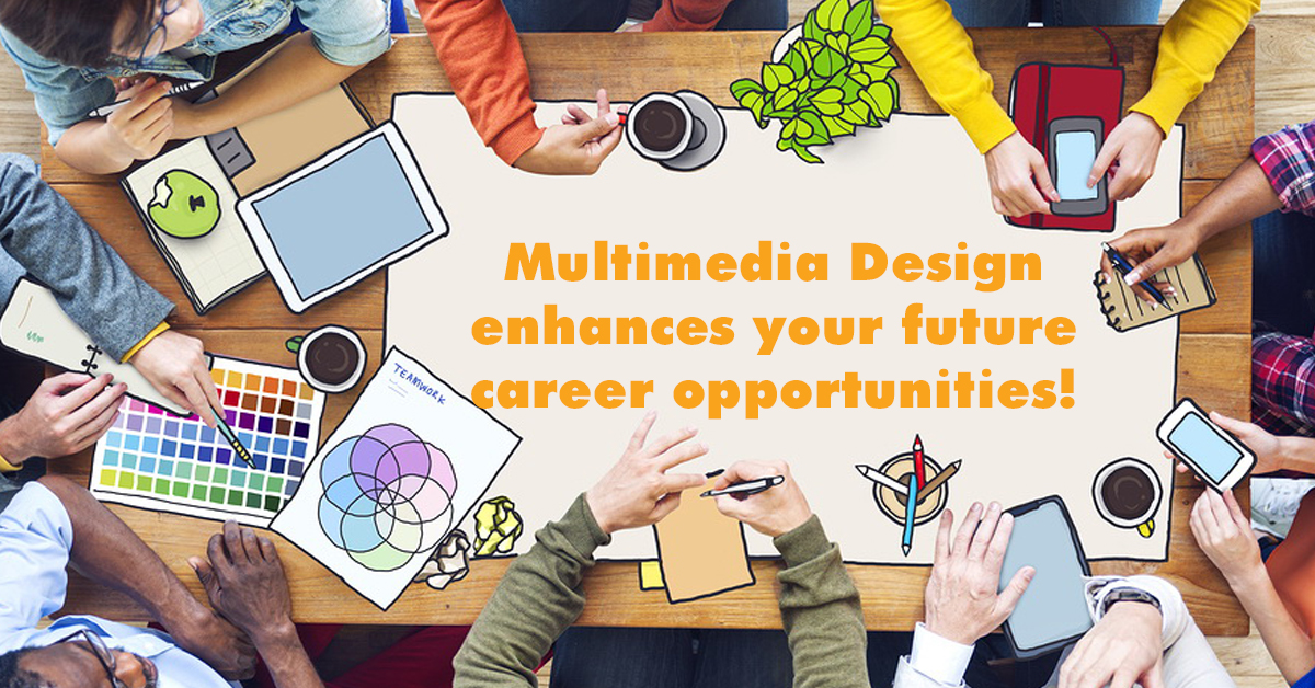 WHAT IS DIFFERENCE BETWEEN GRAPHIC DESIGN AND MULTIMEDIA DESIGN