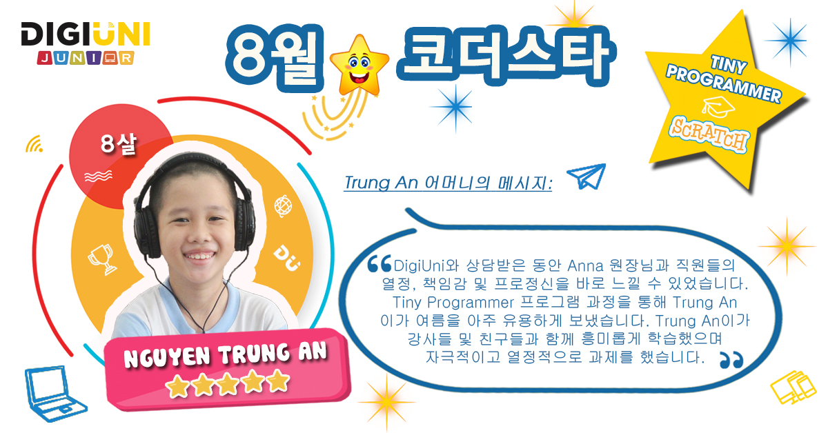 DigiUni coding superstar - Trung An